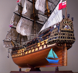 Mô hình thuyền buồm phong thủy HMS Prince