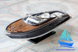 Mô hình tàu cano thuyền đua tốc độ Riva Rama